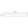 Mexen M13 du viename maskavimo rėmas linijiniam nutekėjimui 50 cm, Chromo - 1019050