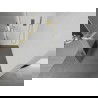 Mexen Kioto+ dušo sienelė su Walk-in lentynėle 80 x 200 cm, skaidri/rūkyta, šlifuota auksinė - 800-080-121-55-35