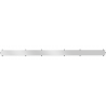 Mexen M13 du viename maskavimo rėmas linijiniam nutekėjimui 90 cm, Chromo - 1019090