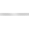 Mexen M12 maskavimo rėmas linijiniam nutekėjimui 50 cm, Chromo - 1021050