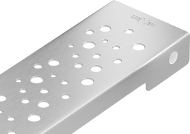 Mexen Flat M12 uždanga linijiniam nutekėjimui 80 cm, inox - 1021080
