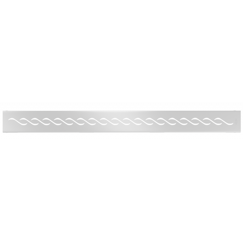 Mexen Flat M18 maskuojantis dangtelis linijiniam nutekėjimui 70 cm, inox - 1023070