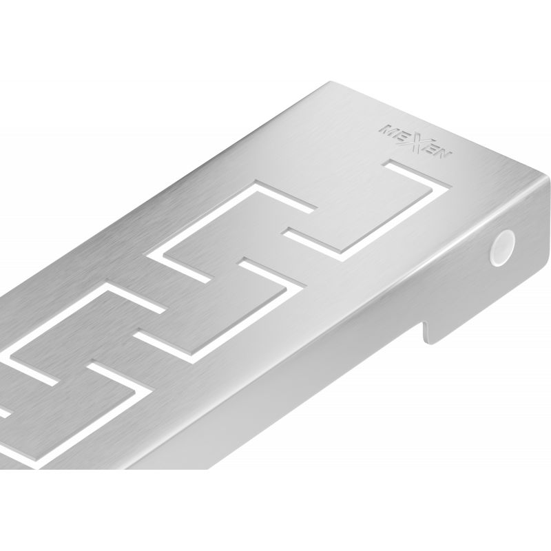 Mexen Flat M15 kaukė linijiniam nutekėjimui 90 cm, inox - 1024090