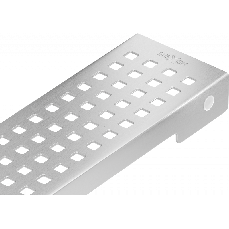 Mexen Flat M08 dangtis linijinio nutekėjimo latakui 80 cm, inox - 1025080
