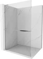 Mexen Kioto+ L Walk-in dušo siena su lentyna 70 x 200 cm, skaidrus, chromas - 800-070-123-01-00