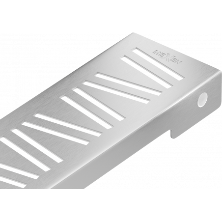 Mexen Flat M22 linijinio nuotėkio danga 50 cm, inox - 1029050