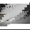 Mexen Kioto+ L prašmatni dušo skydas su Walk-in lentynėle 50 x 200 cm, skaidrus, matinis metalas - 800-050-123-95-00