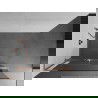 Mexen Kioto+ L dušo pertvara su Walk-in lentyna 60 x 200 cm, skaidrus, šepečiu dengtas varis - 800-060-123-65-00