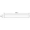 Mexen Flat M22 dangtis linijiniam drenažui 90 cm, inox - 1029090