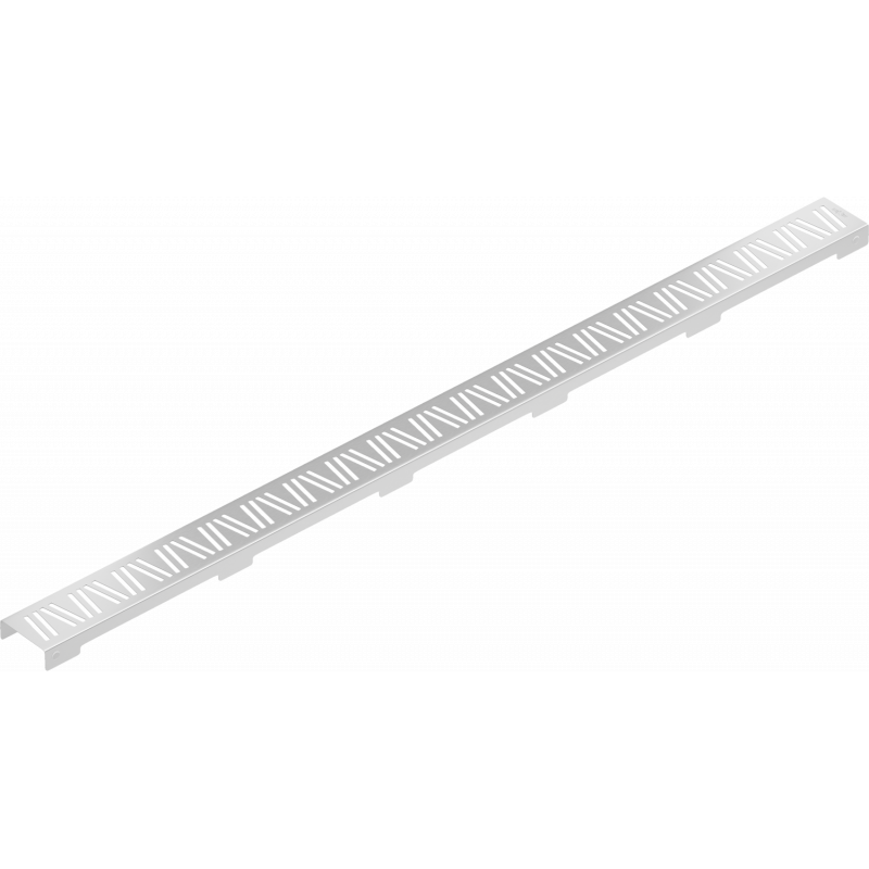 Mexen Flat M22 dangtelis linijiniam nutekėjimui 100 cm, inox - 1029100