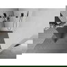 Mexen Kioto+ dušo sienelė su Walk-in lentyna 120 x 200 cm, veidrodis, gun metal - 800-120-121-95-50