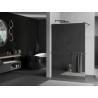 Mexen Kioto+ dušo siena su lentyna Walk-in 140 x 200 cm, veidrodis, gun metal - 800-140-121-95-50