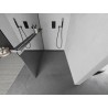 Mexen Kioto+ dušo siena su lentyna Walk-in 140 x 200 cm, veidrodis, gun metal - 800-140-121-95-50