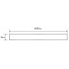 Mexen Flat M13 2-in-1 dangtis linijiniam nutekėjimui, 60 cm, juodas - 1719060