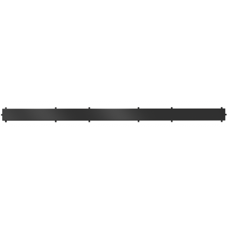Mexen Flat M13 maskuoklis 2 viename linijiniai nutekėjimui 80 cm, juodas - 1719080