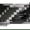 Mexen Kioto+ vonios kambario pertvara su Walk-in lentyna 100 x 200 cm, veidrodis, šlifuotas varis - 800-100-121-65-50