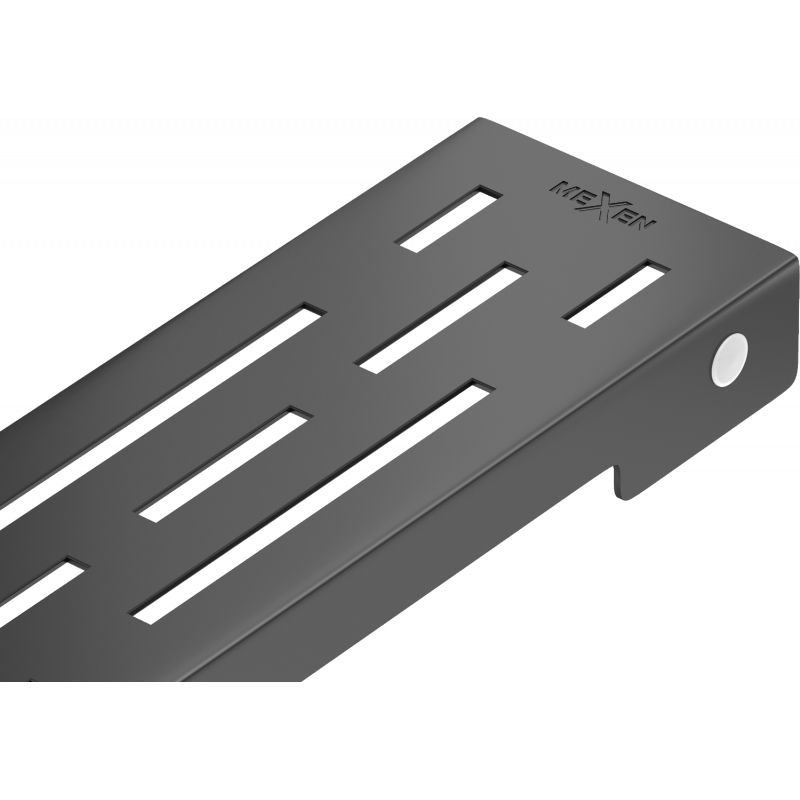 Mexen Flat M01 nutekėjimo latako dangtelis 90 cm, juodas - 1720090
