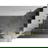 Mexen Kioto+ dušo sienelė su lentyna Walk-in 120 x 200 cm, veidrodis, auksinė šepetuota - 800-120-121-55-50