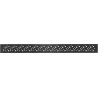 Mexen Flat M12 70 cm linijinio nutekėjimo dangtelis, juodas - 1721070