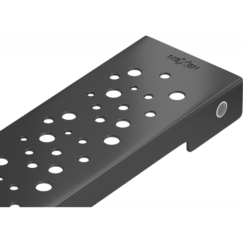 Mexen Flat M12 70 cm linijinio nutekėjimo dangtelis, juodas - 1721070