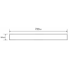 Mexen Flat M12 70 cm linijinio nutekėjimo dangtelis, juodas - 1721070