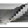 Mexen Kioto+ L Walk-in dušo sienelė su lentynėle 95 x 200 cm, skaidri, auksinės šlifavimo - 800-095-123-55-00