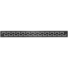 Mexen Flat M15 dangtinis latakas 50 cm, juodas - 1724050