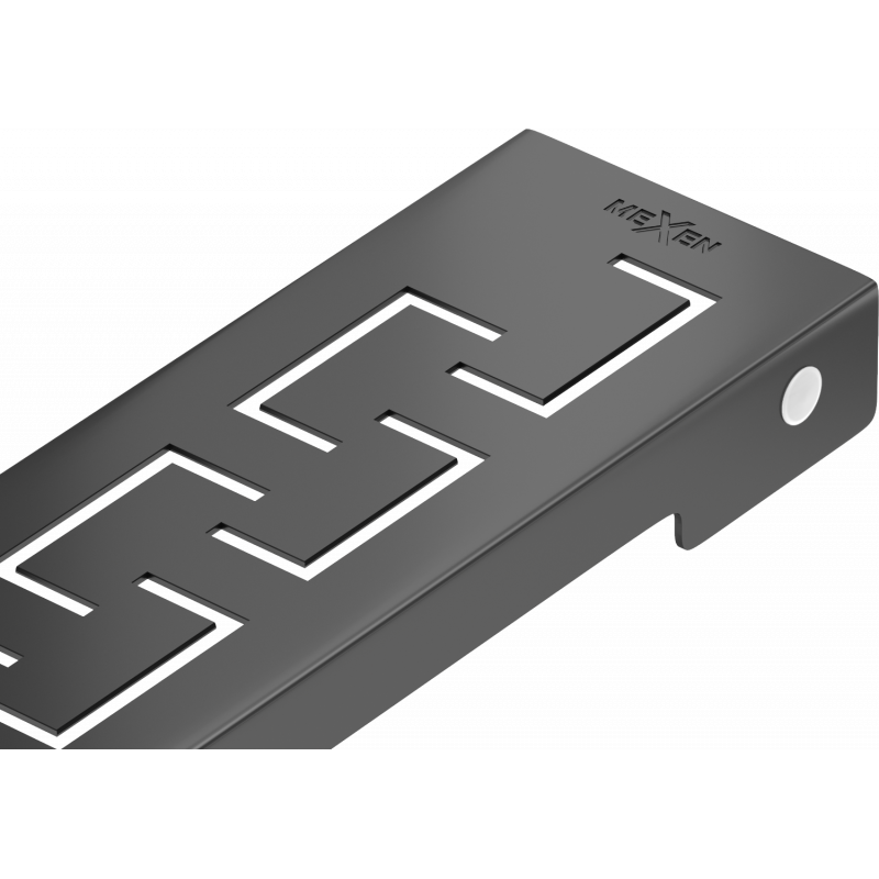 Mexen Flat M15 linijinio nutekėjimo dangtis 60 cm, juodas - 1724060