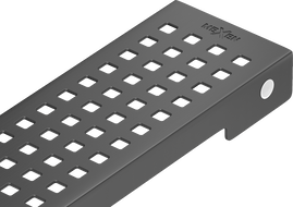 Mexen Flat M08 linijinio nutekėjimo kaukė 60 cm, juoda - 1725060