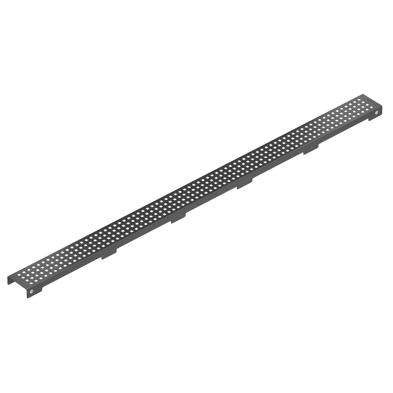 Mexen Flat M08 juostinė linijinio nutekėjimo uždanga 100 cm, juoda - 1725100