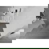 Mexen Kioto+ L Walk-in dušo sienelė su lentyna 80 x 200 cm, matinė, gun metal - 800-080-123-95-30