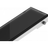 Mexen Flat MGB nutekėjimo latako dangtelis 100 cm, juodas stiklas - 1026100