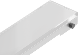Mexen Flat MGW maskuoklis liniinio nutekėjimo 50 cm, baltas stiklas - 1027050
