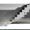 Mexen Kioto+ L dušo sienelė su Walk-in lentyna 70 x 200 cm, matinė, auksinė - 800-070-123-50-30