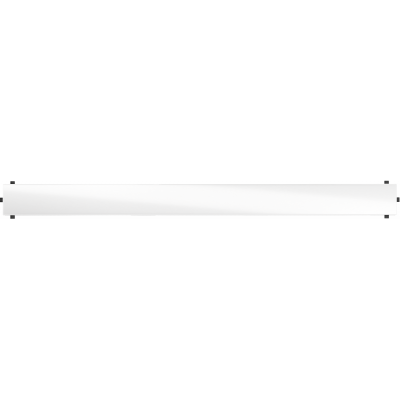 Mexen Flat MGW dangtis linijiniam drenažui 60 cm, baltas stiklas - 1027060