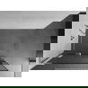 Mexen Kioto+ L dušas sienelė su Walk-in lentynėle 70 x 200 cm, juodas raštas, chromas - 800-070-123-01-70
