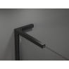 Mexen Kioto+ L prausimosi siena su Walk-in lentynėle 90 x 200 cm, grafitas, juoda - 800-090-123-70-40