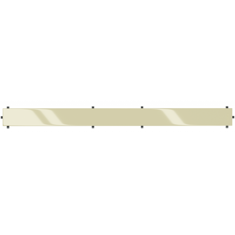 Mexen Flat M13 maskuojamasis dangtis 2 viename linijiniam nutekėjimui 50 cm, auksinis - 1519050