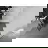 Mexen Kioto+ L dušo sienelė su Walk-in lentynėle 120 x 200 cm, juodas raštas, balta - 800-120-123-20-70