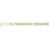 Mexen Flat M13 dangtis 2w1 linijiniam nutekėjimui 80 cm, auksinis - 1519080