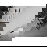 Mexen Kioto+ L dušo siena su Walk-in lentyna 100 x 200 cm, juodas raštas, gun metal - 800-100-123-95-70