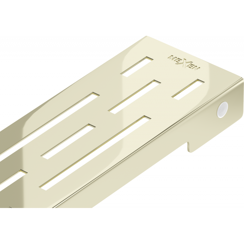 Mexen Flat M01 linijinės nutekėjimo grotelės 60 cm, auksinės - 1520060