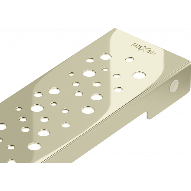 Mexen M12 maskavimo rėmas linijiniam nutekėjimui 100 cm, Auksinė - 1521100