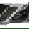 Mexen Kioto+ L dušo siena su Walk-in lentyna 70 x 200 cm, veidrodis, auksinė - 800-070-123-50-50