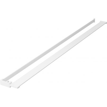 Mexen lentyna dušo sienelei su rankšluosčių turėklu, balta - 800-02-20