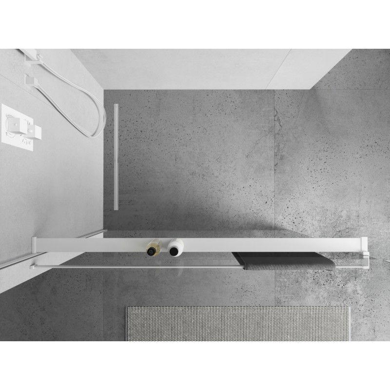 Mexen lentyna dušo sienelei su rankšluosčių turėklu, balta - 800-02-20