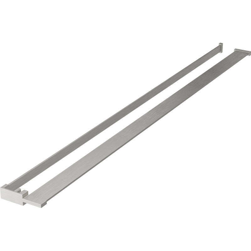 Mexen lentyna su dušo sienele su rankšluosčių turėkliu, šlifuotas nikelis - 800-02-97