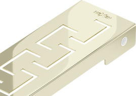 Mexen Flat M15 dangtis linijiniam nutekėjimui 70 cm, auksinė - 1524070