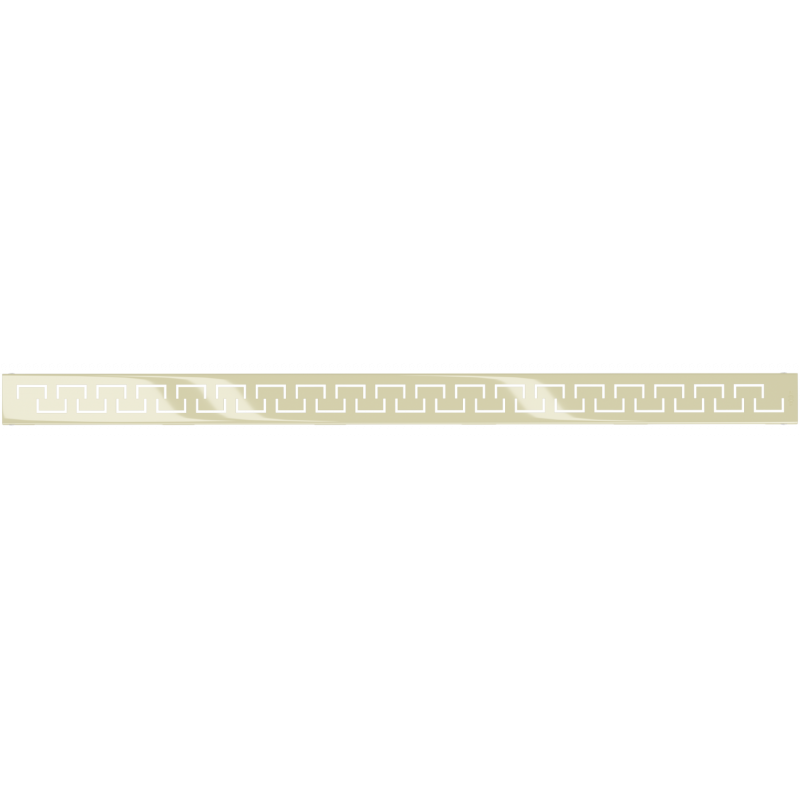 Mexen Flat M15 grotelė linijiniam nutekėjimui 80 cm, auksinė - 1524080