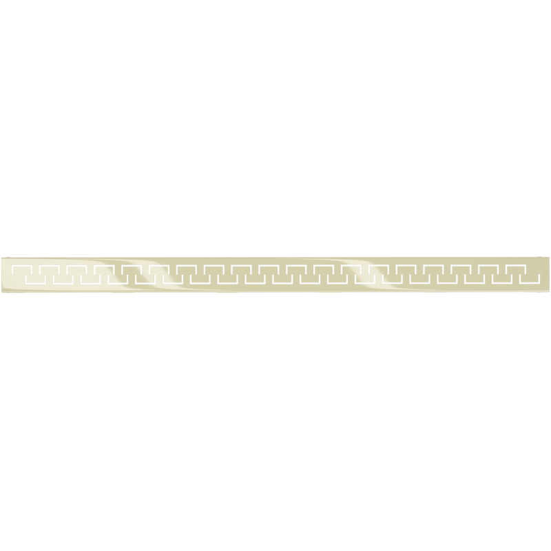 Mexen Flat M15 dangtis linijiniam nutekėjimui 100 cm, auksinis - 1524100